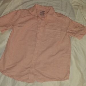 Old Navy Boys Light Pink Casual Shirt Size L-10